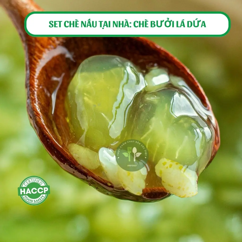 Set Chè bưởi lá dứa