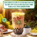 Set Hồng trà sữa đường đen