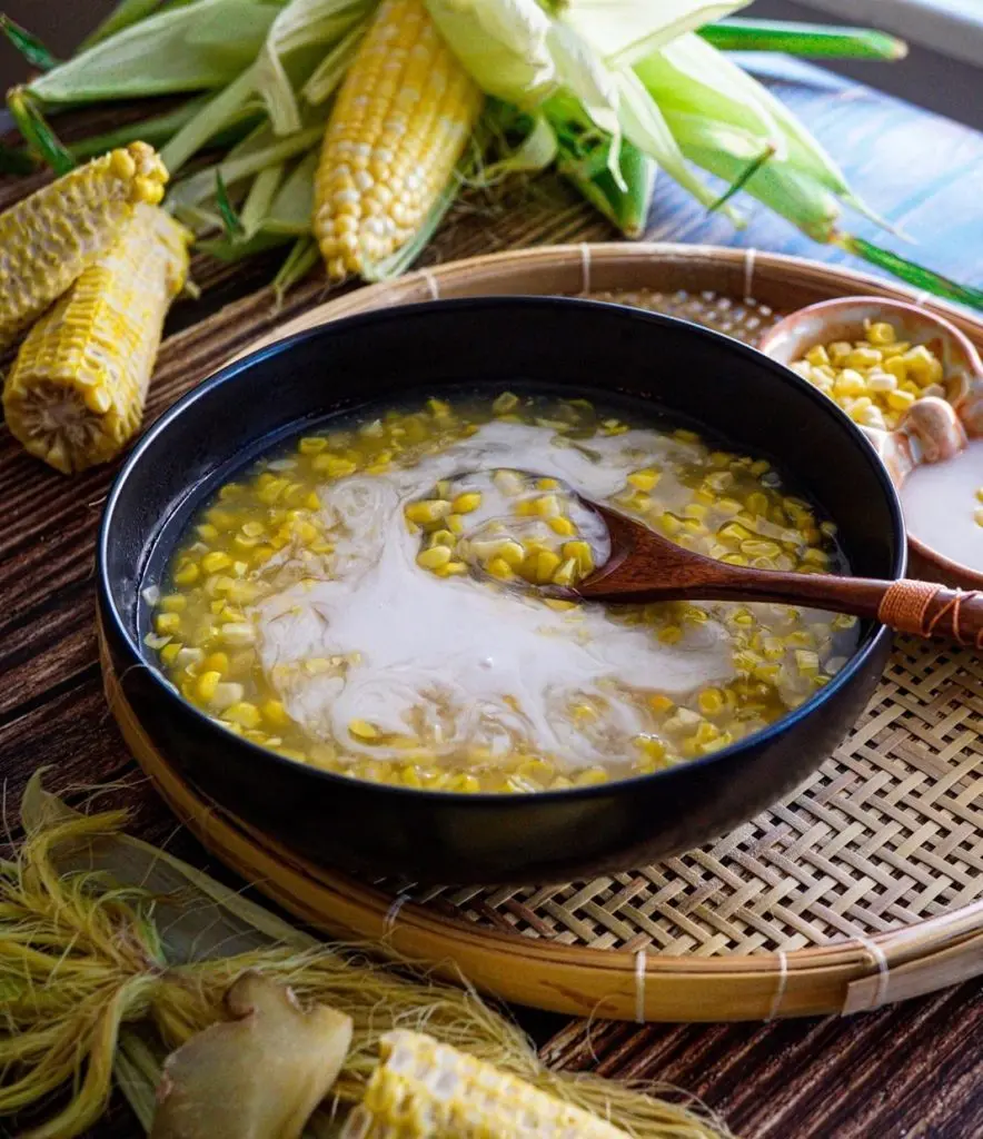 Set Chè bắp tím nữ hoàng