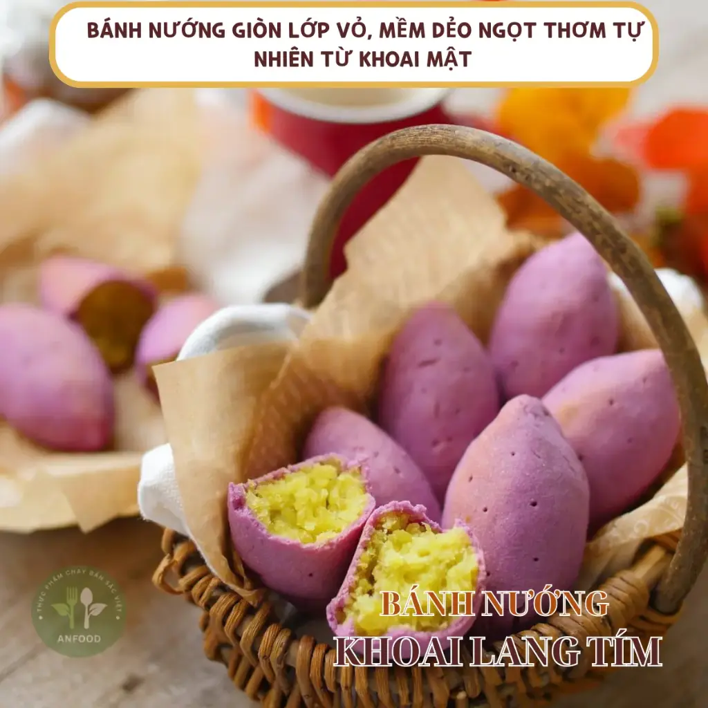 Bánh khoai lang tím 