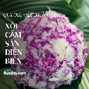 Xôi cẩm sắn Điện Biên