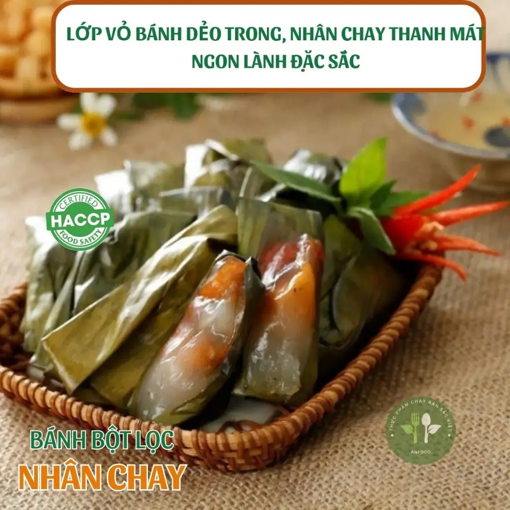 Bánh bột lọc chay