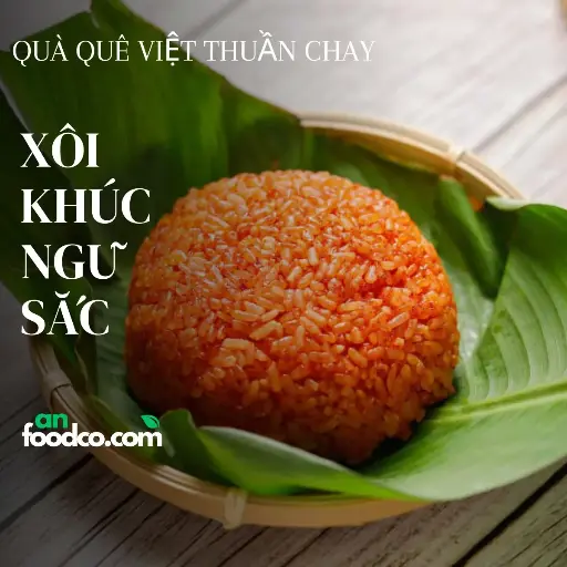 Xôi gấc phượng hoàng