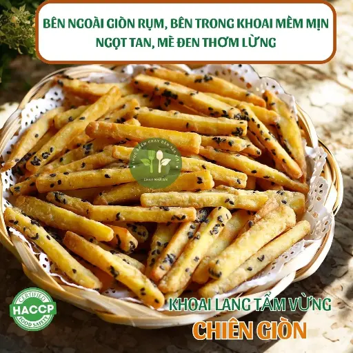 Khoai lang tẩm vừng