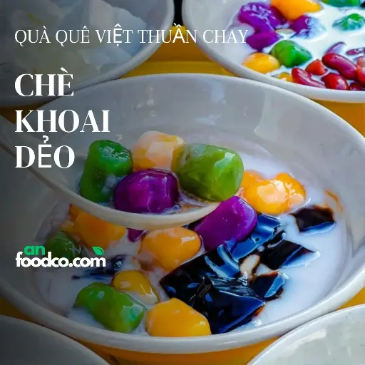 Set Chè khoai dẻo đa sắc